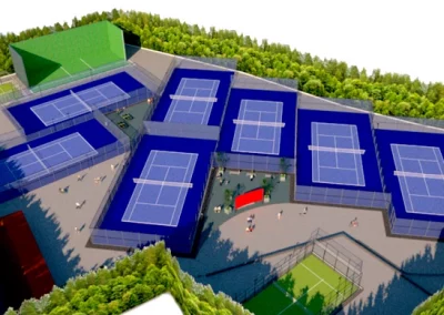 Proyecto de obra de campos de padel